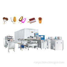 Industrial Processing Machine Ice Cream Extrusion Line